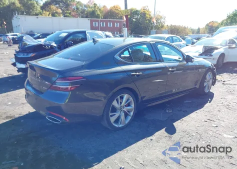 2022 Genesis G70 3.3T Awd из США, поврежденный, VIN KMTG54TE2NU102528